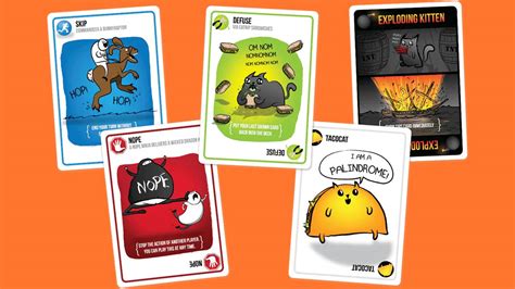 Exploding Kittens - En Explosivt Kul Spel med Katastrofal Karisma!